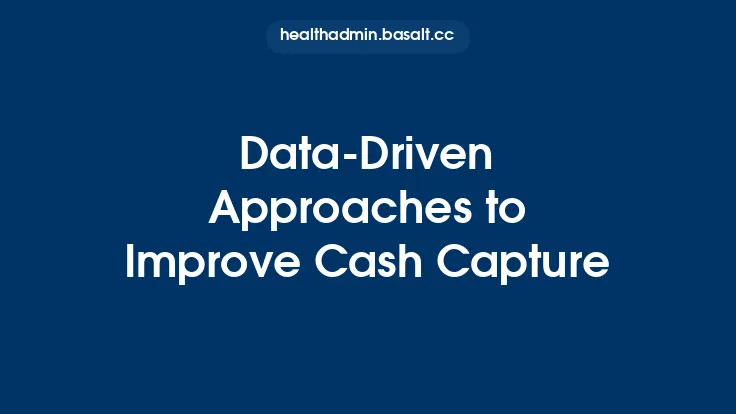 Data-Driven Approaches to Improve Cash Capture Thumbnail
