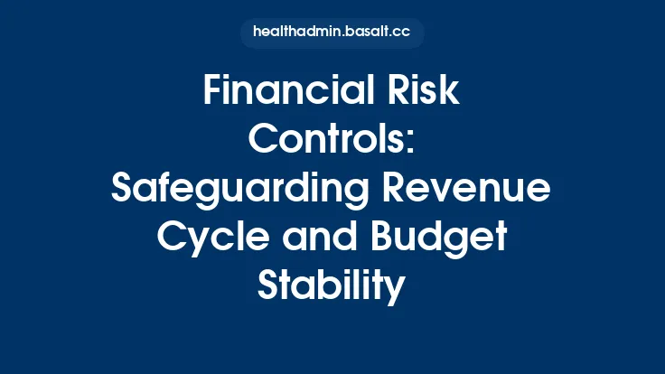 Financial Risk Controls: Safeguarding Revenue Cycle and Budget Stability Thumbnail