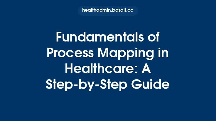 Fundamentals of Process Mapping in Healthcare: A Step-by-Step Guide Thumbnail