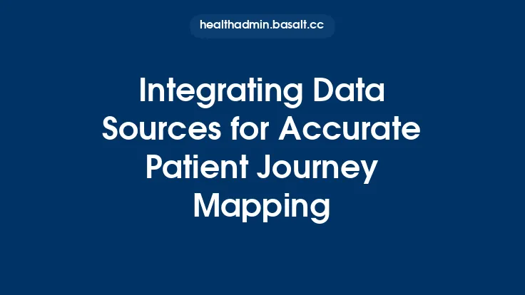 Integrating Data Sources for Accurate Patient Journey Mapping Thumbnail