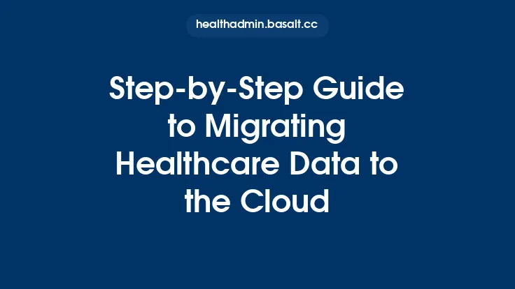 Step-by-Step Guide to Migrating Healthcare Data to the Cloud Thumbnail